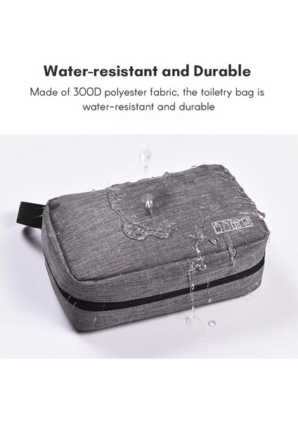 Asılı Kanca ile Taşınabilir Tuvalet Çantası Tuvalet Malzemeleri Için Seyahat Çantası Suya Dayanıklı Kozmetik Çantası Seyahat Makyaj Organizatör Kadın Kızlar Için Büyük Kapasiteli T (Yurt Dışından) fiyatları