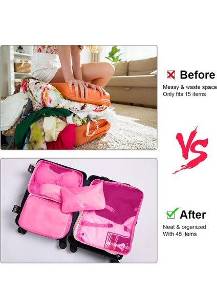 Bavul Için 9 Adet Ambalaj Küpleri, Su Geçirmez Seyahat Organizatörü Ambalaj Küpleri Seti, Ambalaj Organizatörleri Saklama Torbaları Dijital Çanta ve Ayakkabı Çantası Giysi Bavul Ay (Yurt Dışından) modelleri