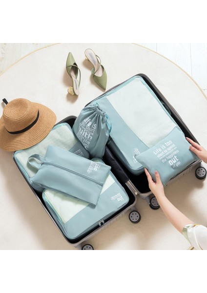 Seyahat Organizer 6 Set, Valiz Düzenleyici, Konfeksiyon Çantaları, Tatil ve Seyahat Için Bavul Organizer, Packing Cubes Seti Travel Organizer, Travel Essentials -Meyve Yeşili (Yurt Dışından) fiyatları
