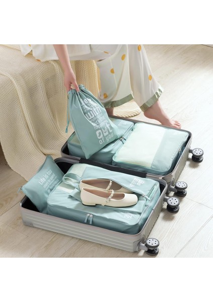 Seyahat Organizer 6 Set, Valiz Düzenleyici, Konfeksiyon Çantaları, Tatil ve Seyahat Için Bavul Organizer, Packing Cubes Seti Travel Organizer, Travel Essentials -Meyve Yeşili (Yurt Dışından) modelleri