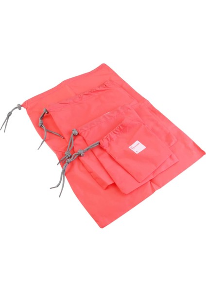 4 Adet Ayarla Organizatör Çanta Organizatör Kılıfı Katlanabilir Küçük Çanta Ayakkabı Organizatörü Çocuklar Çanta Seyahat Için Makyaj Çantası Ipli Saklama Çantası Seyahat Ipli Kese (Yurt Dışından)