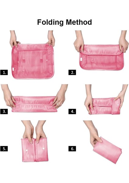 Bavul Düzenleme Seti 6 Parça, Paketleme Küpleri, Su Geçirmez Seyahat Giyim Çantaları, Seyahat Için Bavul Düzenleme Çantaları (Yurt Dışından) fırsatları