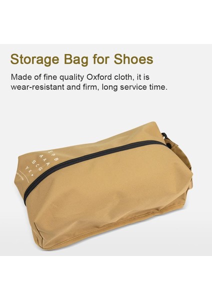 Açık Kamp Yürüyüş Seyahat Oxford Bez Ayakkabı Saklama Çantası Taşınabilir Hafif Su Geçirmez Ayakkabı Saklama Çantası Saplı (Yurt Dışından) fiyatları
