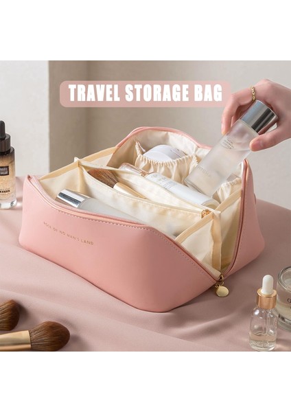 Makyaj Çantası, Makyaj Çantası, Kozmetik Çantası, Makyaj Çantası, Makyaj Çantası, Seyahat Kozmetik Çantası, Kadınlar Için Makyaj Çantası, Seyahat Kozmetik Çantası, Büyük Kapasite, (Yurt Dışından) fırsatları