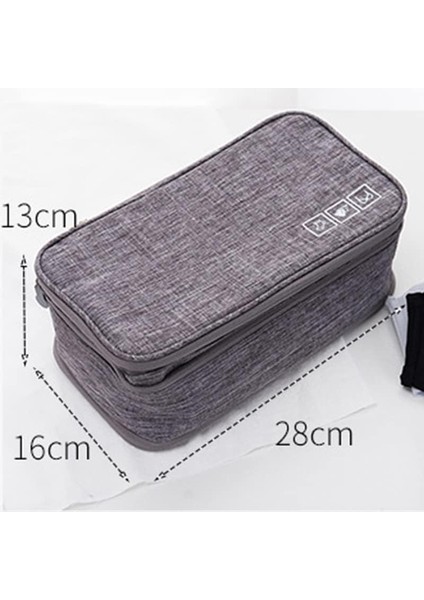 Seyahat Iç Çamaşırı Organizatörü, Seyahat Makyaj Çantası Sutyen Seyahat Çantası Seyahat Iç Çamaşırı Saklama Çantası Iç Çamaşırı Seyahat Çantası, Koyu Mavi (Yurt Dışından) fiyatları