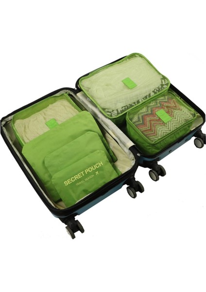 Seyahat Ambalaj Poşetleri Seyahat Saklama Çantası 6 Adet Su Geçirmez Saklama Çantası Organizer Çanta Bavul ve Çantalar Organizatör Giyim Seyahat Giysi Saklama Çantası (Yurt Dışından) fırsatları