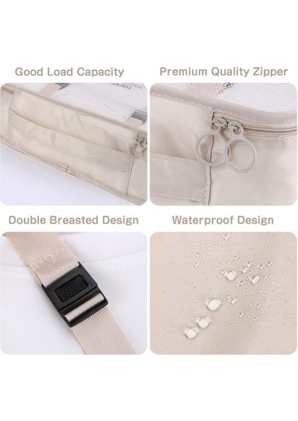 Seyahat Paketleme Küpü, 8 Parçalı Set Seyahat Küpü, Katlanabilir Bagaj Saklama Çantası, Hafif Bagaj Saklama Çantası (Pembe) (Yurt Dışından) indirimleri