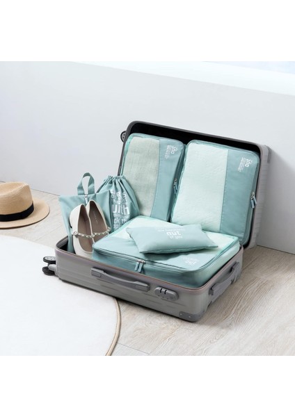 Seyahat Organizer 6 Set, Valiz Düzenleyici, Konfeksiyon Çantaları, Tatil ve Seyahat Için Bavul Organizer, Packing Cubes Seti Travel Organizer, Travel Essentials - Antrasit (Yurt Dışından) modelleri