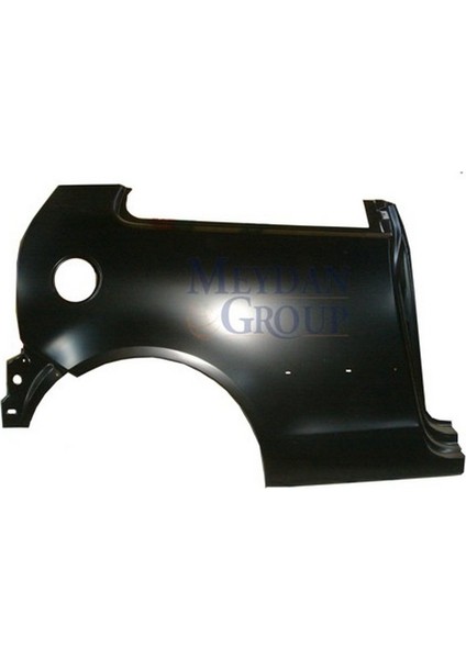 Volkswagen Polo- 5- 2002-2009; Arka Çamurluk Sağ 3 Kapı (Yakıt Depo Kapağı Delikli) (Cama Kadar) Oem No: (6Q3809844)
