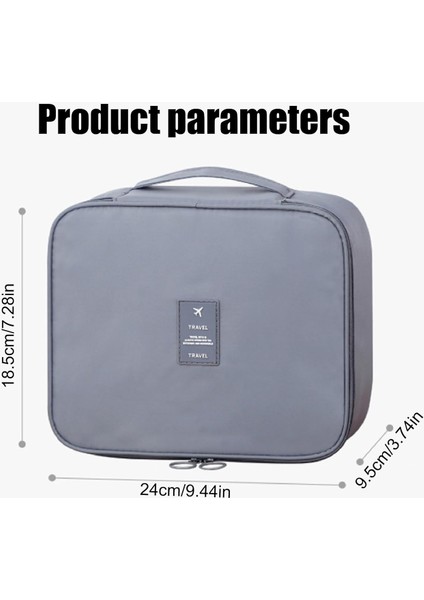 Kozmetik Çantası, Kişisel Bakım Çantası, Erkek, Seyahat Saklama Çantası, Askılı Saklama Çantası, Kozmetik Çantası, Büyük Gri, Çok Amaçlı Seyahat Düzenleyici, Gri, 21CM (Yurt Dışından) fiyatları