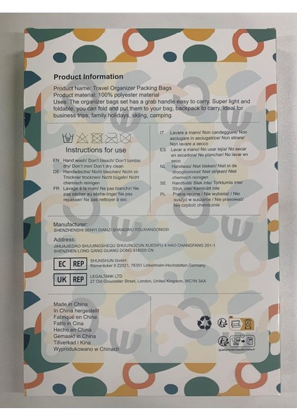 Paketleme Küpleri, 8 Adet Seyahat Organizatörü Paketleme Çantaları, Seyahat Bavulu Paketleme Organizatörleri, Su Geçirmez Temel Çanta Giysiler Ayakkabı Kozmetik Makyaj Malzemeleri (Yurt Dışından) modelleri