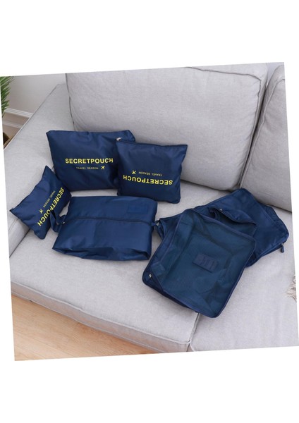 Seyahat Saklama Çantası 7 Adet Organizer Çanta Ayarlamak Su Geçirmez Seyahat (Yurt Dışından) modelleri