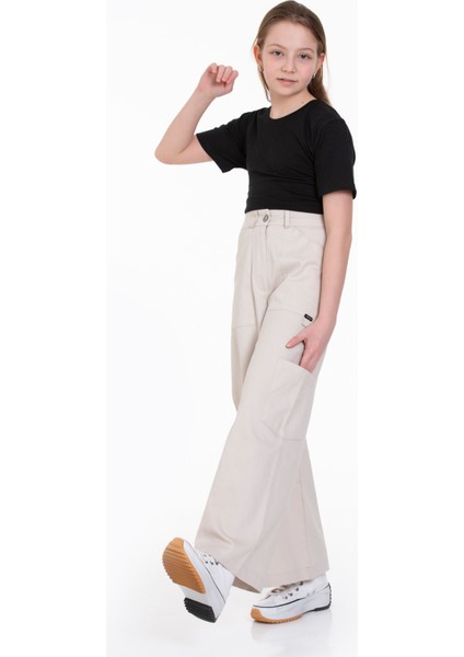 Boru Paça Kız Çocuk Pantolon fiyatları