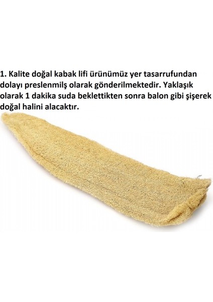 Doğal Ham Kabak Lifi (40-59 Cm) Mutfak Banyo Doğal Kese Kabak Kesesi fırsatları