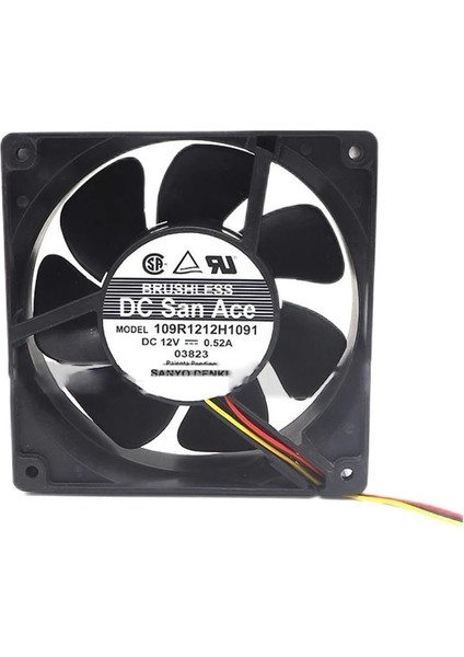 San Ace 109R1212H1091 120X12X38 12 Vdc 0.52A Fan