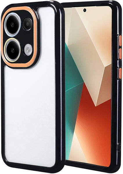 Xiaomi Redmi Note 13 Pro 4g Kılıf Kamera Korumalı Vitamin Renkli Kenar Bumper
