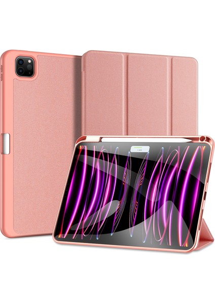 Gzplz-Ipad Pro 11(2024)-A2837 Için Kumaş Dokulu Tablet Kılıfı (Yurt Dışından)