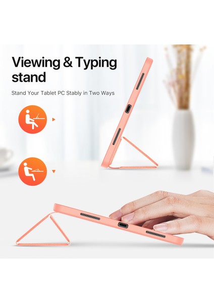 Gzplz-Ipad Pro 11(2024)-A2837 Için Kumaş Dokulu Tablet Kılıfı (Yurt Dışından)
