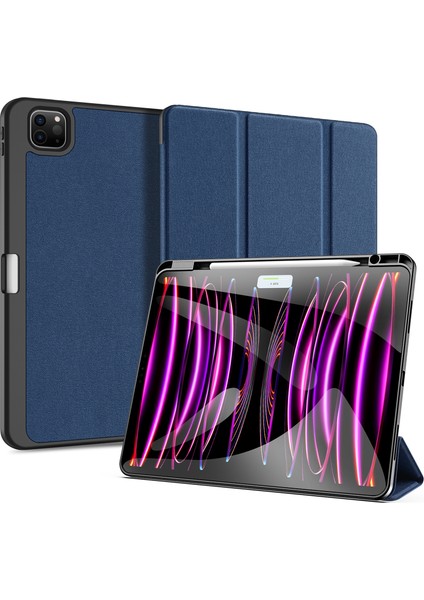 Gzplz-Ipad Pro 13(2024)-A2926 Için Kumaş Dokulu Tablet Kılıfı (Yurt Dışından)
