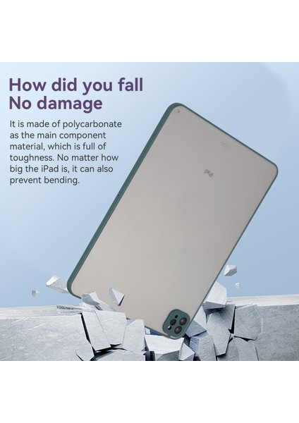 Gzplz-Ipad Air 13 (2024)-A2903 Için Tpu Tablet Kılıfı (Yurt Dışından)