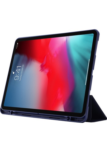 Gzplz-Skin Feel Deri Kılıf iPad Pro 11 (2024)-A2837 (Yurt Dışından)