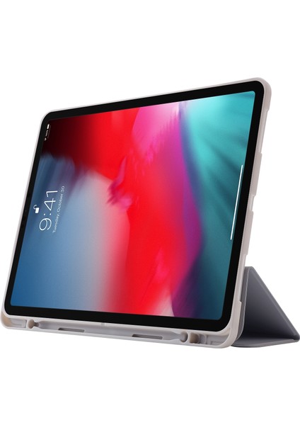 Gzplz-Skin Feel Deri Kılıf iPad Pro 11 (2024)-A2837 (Yurt Dışından)