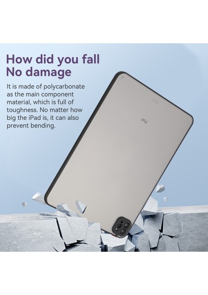 Gzplz-Ipad Air 11 (2024)-A2899 Için Tpu Tablet Kılıfı (Yurt Dışından)
