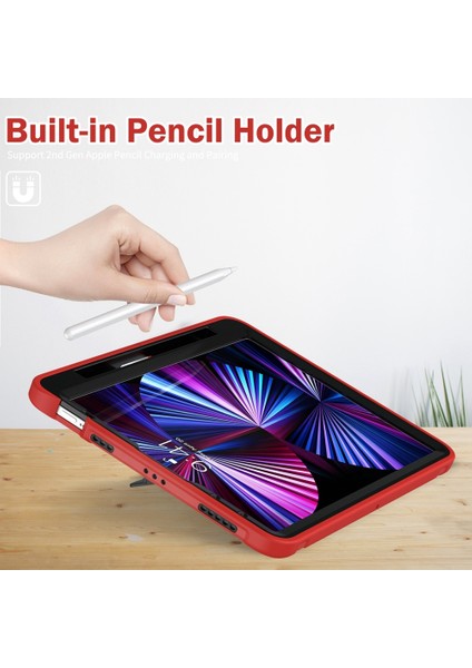 Gzplz-Ipad Air 11 (2024)-A2899 Için Silikon Pc Kılıfı (Yurt Dışından)
