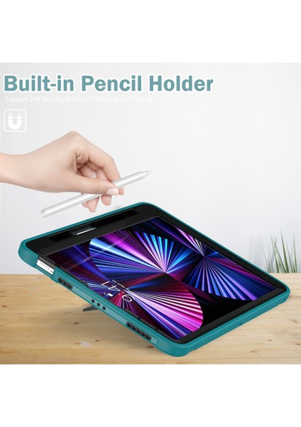Gzplz-Ipad Air 11 (2024)-A2899 Için Silikon Pc Kılıfı (Yurt Dışından)