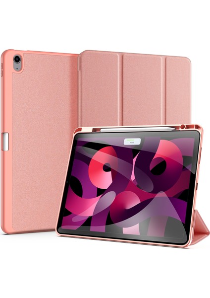 Gzplz-Ipad Air 13(2024)-A2903 Için Kumaş Dokulu Tablet Kılıfı (Yurt Dışından)