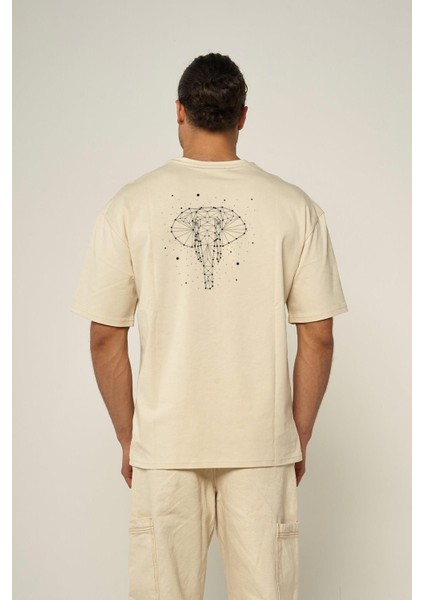 Constellation Elephant Oversized T-Shirt