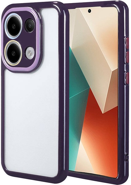 Xiaomi Redmi Note 13 Pro 4g Kılıf Kamera Korumalı Vitamin Renkli Kenar Bumper