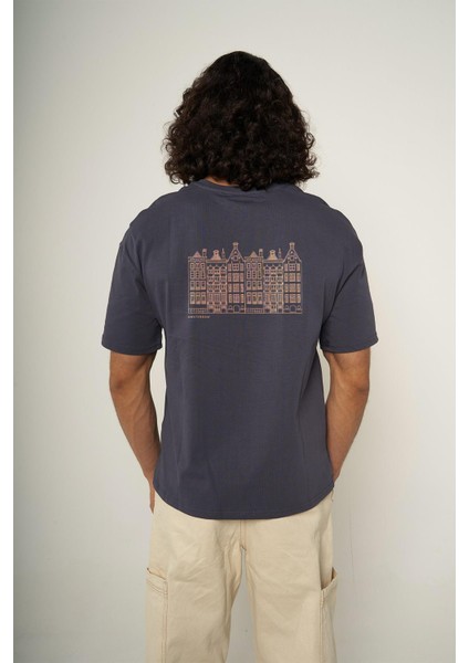 Amsterdam Houses Oversized T-Shirt