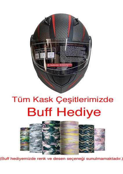 Çene Açılır Kask F2