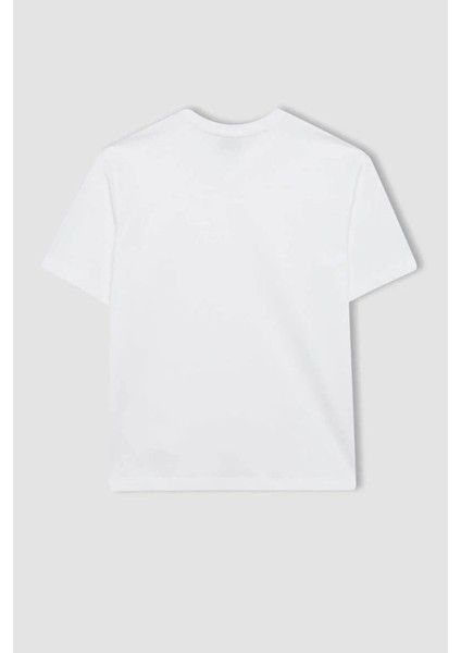 Erkek Çocuk T-Shirt Beyaz K1693A6/WT34 fiyatları