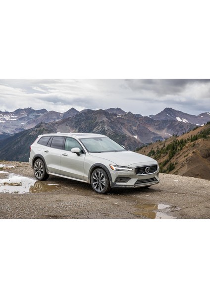 Volvo V60 Cross Country Kaput Amortisörü 2020- ve Sonrası (2 Adet)