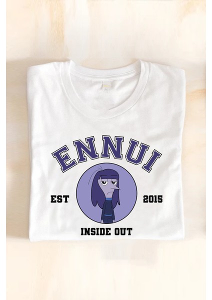 Ters Yüz Can Sıkıntısı Inside Out Ennui T-Shirt