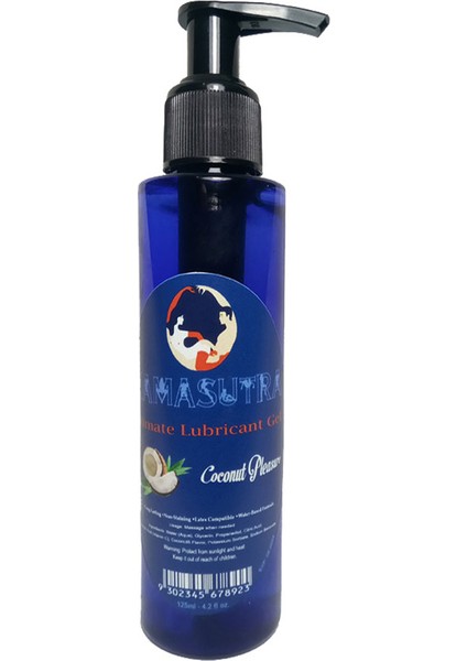 Coconut Big Size Lubrika.nt Gel 125 ml - Kamasutra Gel Hindistan Cevizi Kokulu 125 ml Kaydı.rıcı Jel