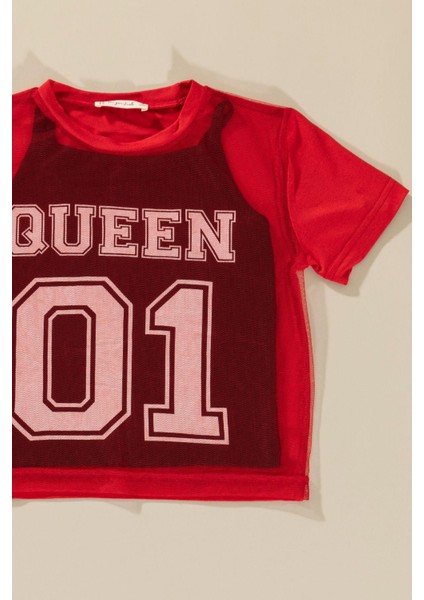 3'lü Queen Baskılı Tshirt Atlet Tayt Siyah Takım indirimleri