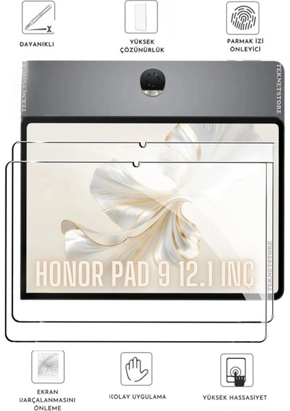 Honor Pad 9 12.1 Inç Uyumlu Kalem Bölmeli Standlı Silikon Kılıf + Ekran Koruyucu + Kalem 3'lü Set modelleri