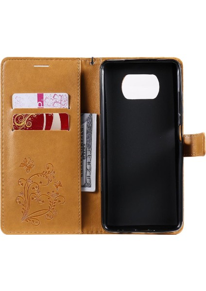 Xiaomi Poco X3 Için Flip Case/x3 Pro/x3 Nfc Pu Deri Flip Kickstand Kapak (Yurt Dışından)