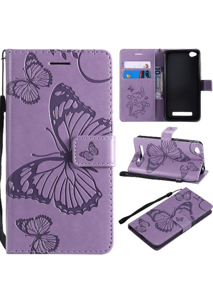 Xiaomi Redmi 4A Manyetik Kapak Darbeye Kapak Flip Pu Için Flip Case (Yurt Dışından)