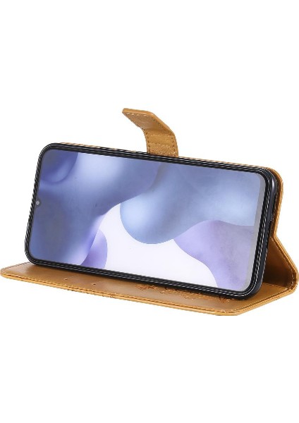 Xiaomi 10 Lite 5g Flip Case Kickstand Manyetik Kapak Pu Deri (Yurt Dışından)