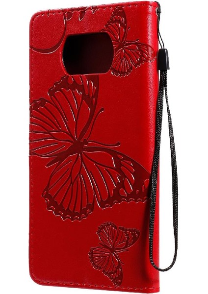 Xiaomi Poco X3 Için Flip Case/x3 Pro/x3 Nfc Pu Deri Flip Kickstand Kapak (Yurt Dışından)