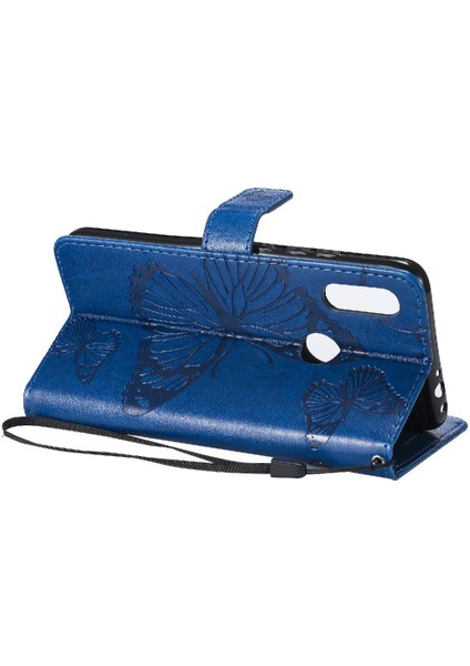 Xiaomi Redmi 7 Için Flip Case Manyetik Kapak Pu Deri Kart Yuvası ile Çevirin (Yurt Dışından)