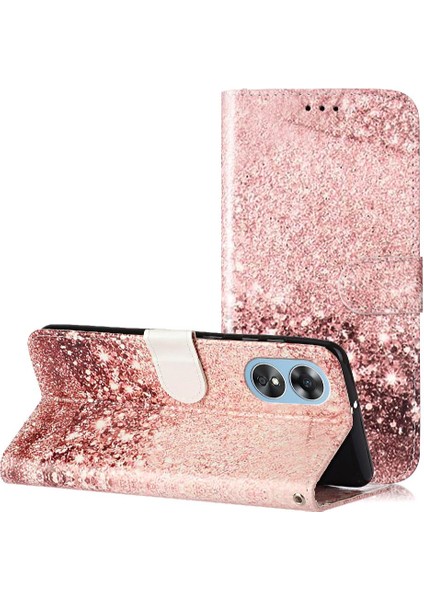 Oppo A17/A17K Pu Deri Cüzdan Tam Koruma Manyetik Için Flip Case (Yurt Dışından)