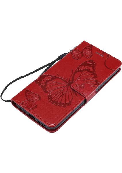 Xiaomi Redmi 7 Için Flip Case Manyetik Kapak Pu Deri Kart Yuvası ile Çevirin (Yurt Dışından)