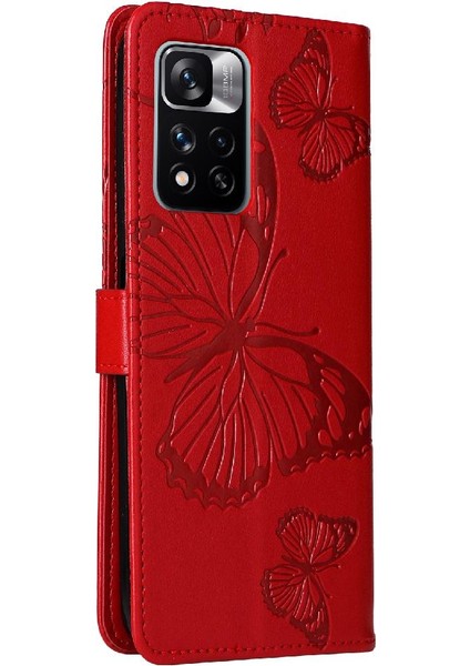 Xiaomi Redmi Not 11 Pro Artı Manyetik Kapak Flip Kickstand Için Flip Case (Yurt Dışından)