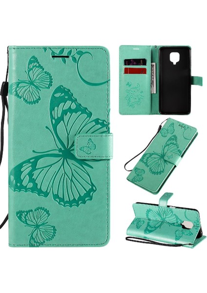 Xiaomi Redmi Not 9 Için Flip Case Pro/kart Yuvası Standı ile 9s Manyetik Pu (Yurt Dışından)