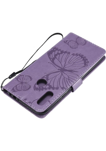 Xiaomi Redmi 7 Için Flip Case Manyetik Kapak Pu Deri Kart Yuvası ile Çevirin (Yurt Dışından)